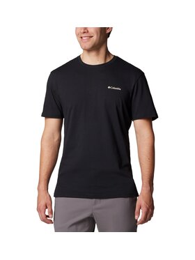 Columbia Columbia T-Shirt 183404 Czarny Regular Fit