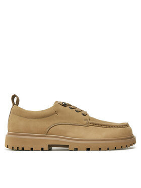 Calvin Klein Jeans Calvin Klein Jeans Pantofi Eva Apron Laceup YM0YM01180 Bej
