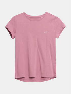 4F 4F Футболка 4FJAW23TTSHF0816 Рожевий Regular Fit