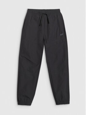 4F 4F Spodnie dresowe URBAN COMMUTER Czarny Regular Fit