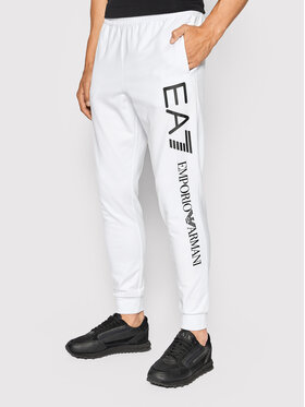 EA7 Emporio Armani EA7 Emporio Armani Teplákové kalhoty 8NPPC3 PJ05Z 1101 Bílá Slim Fit