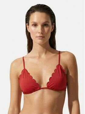 HUGO HUGO Góra od bikini Original 50555660 Czerwony Regular Fit