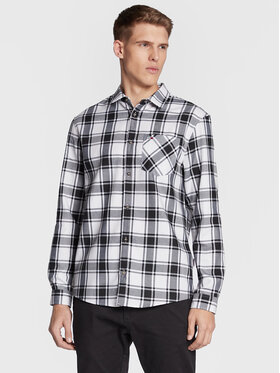 Tommy Jeans Tommy Jeans Košile Check DM0DM15114 Černá Classic Fit