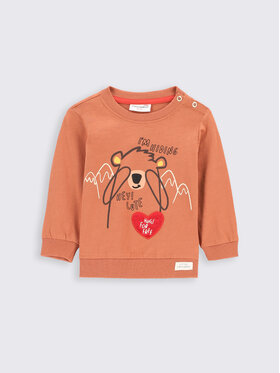 Coccodrillo Coccodrillo Bluzka ZC2143102TRN Brązowy Regular Fit