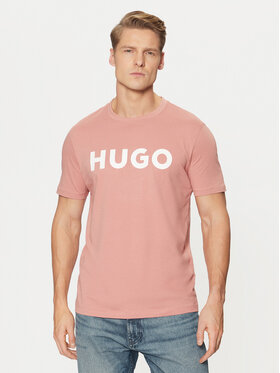 HUGO HUGO T-krekls Dulivio 50467556 Rozā Regular Fit