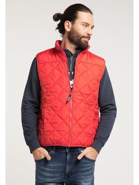 Mustang Mustang Gilet DENNIS SC LIGHT Rosso Regular Fit