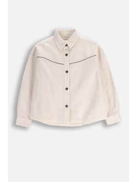 Coccodrillo Coccodrillo džínsová košeľa WC6140101GGJ-003 Krémová Regular Fit