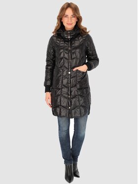 Perso Perso Kurtka damska BLH235050F Czarny Regular Fit