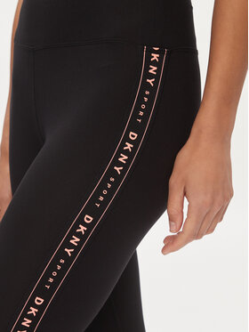 DKNY Sport Leggings DP3P1883 Crna Slim Fit