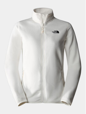 The North Face The North Face Flis W 100 Glacier Fz - EuNF0A855ON3N1 Bela Regular Fit