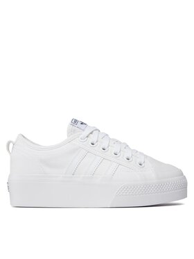 adidas adidas Сникърси Nizza Platform W FV5322 Бял