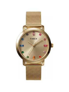 Timex Timex Hodinky TW2Y48700 Zlatá