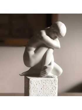 Lamart Lamart Figurka Znak Zodiaku- Panna - Męski - Christel Marott Biały