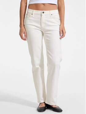 Guess Jeans Guess Jeans Jeansy 175535 Biały Straight Fit