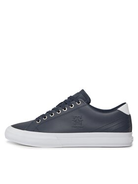 Tommy Hilfiger Superge Th Hi Vulc Street Low Lth Ess FM0FM04896 Modra