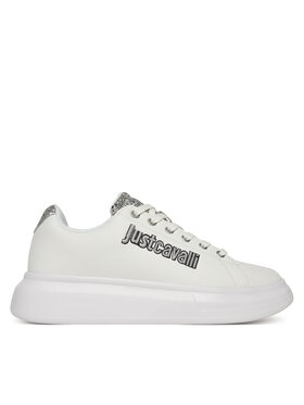 Just Cavalli Just Cavalli Sneakersy 79RA3SB3 ZPB46 Biały