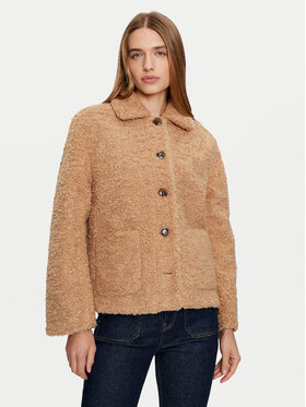 United Colors Of Benetton United Colors Of Benetton Übergangsjacke 25QFDN068 Beige Regular Fit