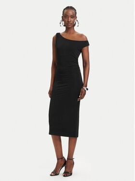 Patrizia Pepe Patrizia Pepe Rochie cocktail 2A3040/J333-K103 Negru Regular Fit