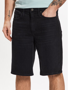Calvin Klein Calvin Klein Džínové šortky K10K110993 Černá Relaxed Fit