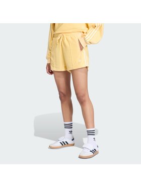 adidas adidas Спортивні шорти Terry Towel Firebird KD1395 Жовтий Loose Fit