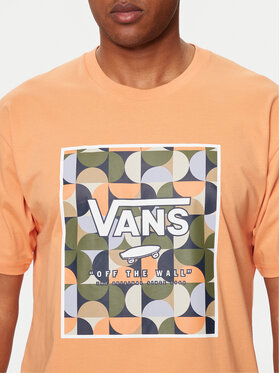 Vans T-shirt Mn Classic Print Box VN0A5E7Y Smeđa Classic Fit