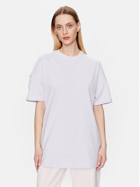 New Balance New Balance T-Shirt Athletics Nature WT23556 Fialová Relaxed Fit