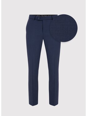 Pako Lorente Pako Lorente Spodnie garniturowe P24SF-6G-025 Granatowy Slim Fit