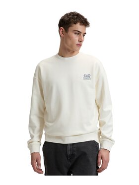 Lee Lee Bluza 112378760 Beżowy Relaxed Fit