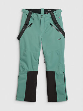 4F 4F Spodnie narciarskie SKI PERFORMANCE Khaki Regular Fit