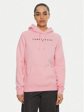 Tommy Jeans Tommy Jeans Sweatshirt Linear DW0DW17324 Rosa Regular Fit