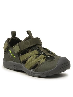 Viking Viking Sandały Adventure Sandal 2V 3-53610-2461 Zielony