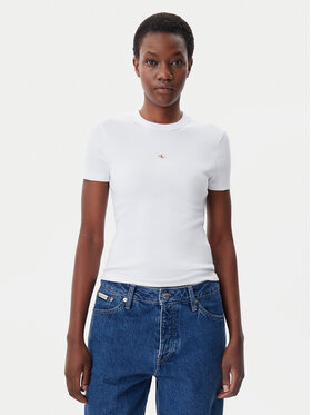 Calvin Klein Jeans Calvin Klein Jeans T-särk J20J225245 Valge Slim Fit
