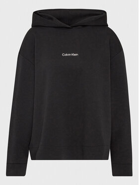 Calvin Klein Curve Calvin Klein Curve Bluza Inclu Micro Logo K20K205473 Czarny Regular Fit