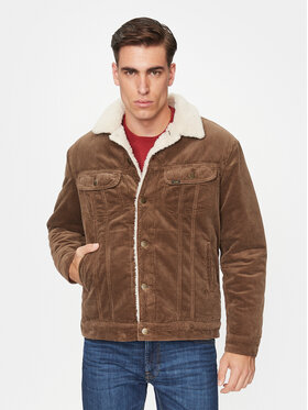 Lee Lee Μπουφάν μεταβατικό 112341642 Καφέ Regular Fit
