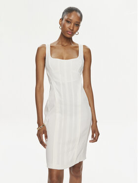 PINKO Pinko Kasdieninė suknelė 102866 A0IM Écru Slim Fit