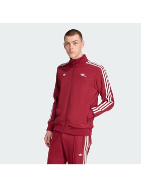 adidas adidas Wiatrówka 152937 Czerwony Slim Fit
