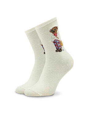 Polo Ralph Lauren Polo Ralph Lauren Ženske visoke čarape 455908163001 Écru