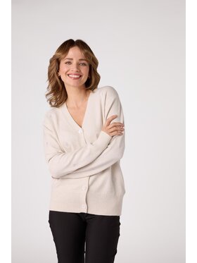 QUIOSQUE QUIOSQUE Sweter QUIOSQUE 6VL005132 Beżowy Regular Fit
