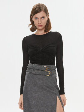 Pinko Pinko Bluse Minnie 102315 A17S Schwarz Slim Fit