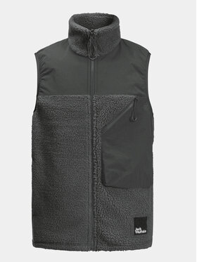 Jack Wolfskin Prsluk Maarweg Vest 1711441 Siva Regular Fit