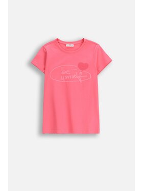 Coccodrillo Coccodrillo T-Shirt ZC5143204CGJ-007 Różowy Regular Fit