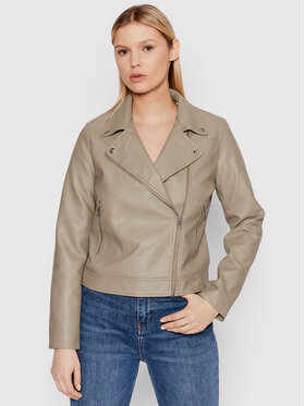 JJXX JJXX Műbőr dzseki Gail 12206262 Szürke Regular Fit
