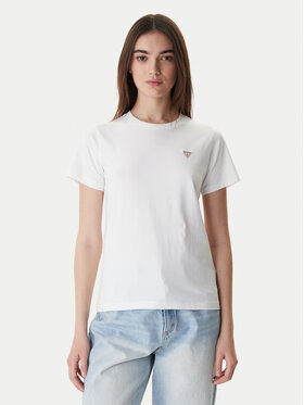 Guess Jeans Guess Jeans Póló W4YI10 J1314 Fehér Regular Fit