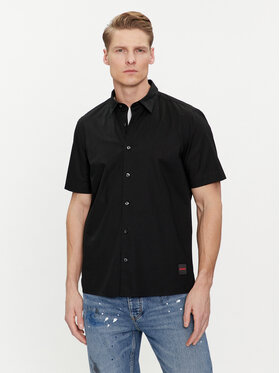 HUGO Hugo Cămașă Ebor 50475668 Negru Relaxed Fit
