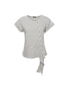 Liu Jo Beachwear Liu Jo Beachwear T-Shirt q-roa-35191 Kolorowy Regular Fit