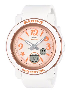 Baby-G Baby-G Zegarek Casio-BGA-290US-4AER Biały