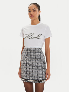 KARL LAGERFELD KARL LAGERFELD Cпідниця-міні 246W1200 Кольоровий Regular Fit
