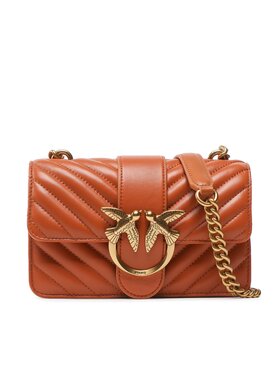 Pinko Pinko Дамска чанта Love One Mini Cl PE 23 PLTT 100059 A0GK Кафяв