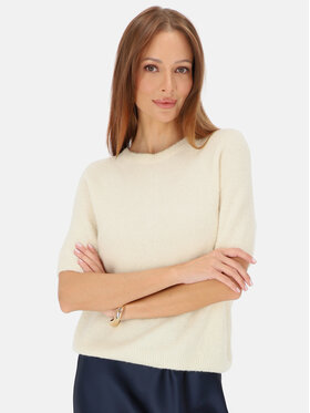 L’AF L’AF Sweter Gossa Biały Regular Fit