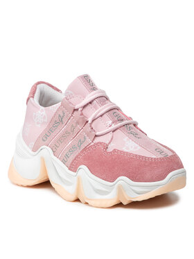 Guess Guess Sneakersy Renata FI5REN ELE12 Różowy